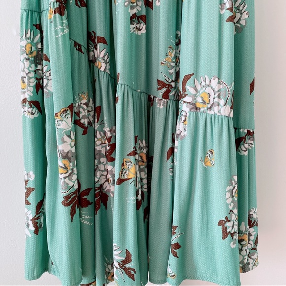 Free People “ All I Got “ Boho Maxi Dress 0 - Picture 10 of 13